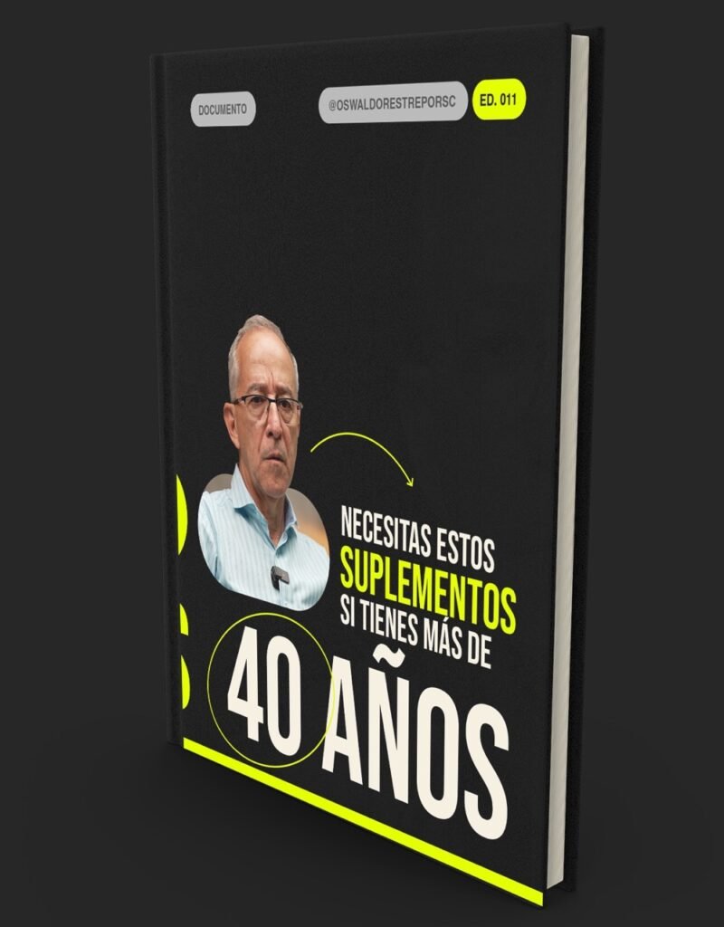 ED011 necesitas estos suplementos si tienes más de 40 años